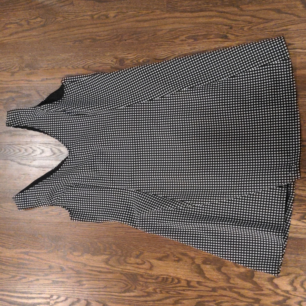 FOREVER 21 Grid Pattern Fit and Flare Mini Dress in size 3X